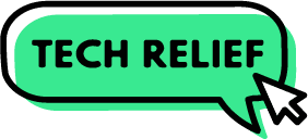 Tech Relief - Human Help for your everyday tech Logo